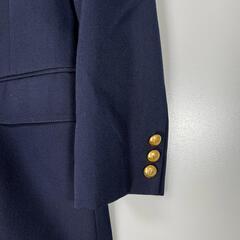 El Sports エルスポーツ ノーカラージャケット ポリエステル レディース 38【古着】【中古】の画像