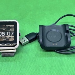 送料無料★快適動作確認済　Amazfit Bip S lite A1823 スマートウォッチ ピンク　バッテリー長持ち１週間以上の画像