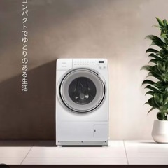 🔥🔥➍2025年製YAMADA電機🔥🔥ドラム式洗濯乾燥機　RORO YWM-YV90N 設置まで　対応　配達無料🚚💦  の画像