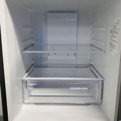 2025年製 AQUA/アクア 2ドア冷蔵庫 137L SIMPLE+ 大容量冷凍室51L 耐熱天板 AQR-14R ダークシルバー 中古家電 店頭引取歓迎 R10295の画像