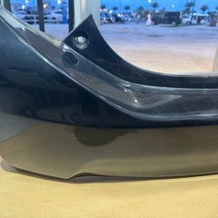 アクア NHP10 リアバンパー　ブラック　黒　ジャンクの画像