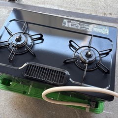 グリル付ガステーブル パロマ 2021年製 都市ガスの画像