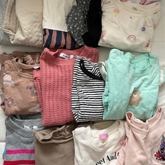 120センチの子ども服大量セットの画像