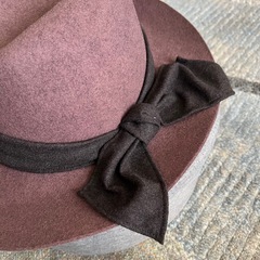 CA4LA ウールリボンハットの画像