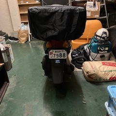 室内保管　自賠責1年付き　原付の画像