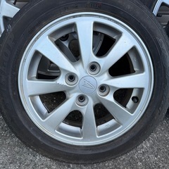 ダイハツ　純正アルミホイール　　4本の画像