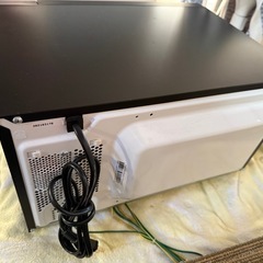 TWINBIRD(ツインバード) 電子レンジ 20L フラットテーブル 単機能 自動あたため機能 一人暮らし 赤外線センサー ヘルツフリー 静音 おしゃれ 700W お手入れ簡単 ブラック DR-E273Bの画像