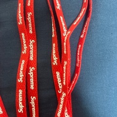 シュプリーム靴紐の画像