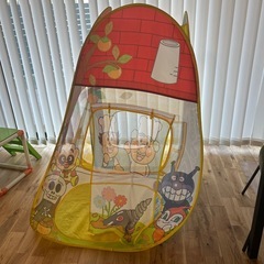 アンパンマン　ボールテントとボールのセットの画像