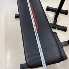 フラットベンチ他　筋トレの画像