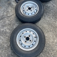 取引中^_^ダイハツ　ハイゼットバン　スタッドレスの画像