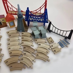 木製レール　セット　レールのみ　brio風の画像