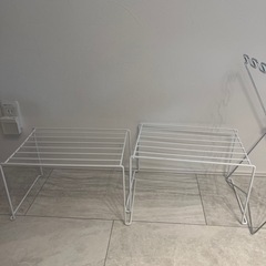 ゴミ袋ホルダー、棚まとめて4点の画像