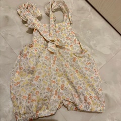 【美品】ベビーサロペットの画像