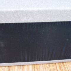 2人掛け　ローソファ　ソファベッド　フロアソファ　ファブリック　コンパクト　グレー系　省スペース　インテリアの画像