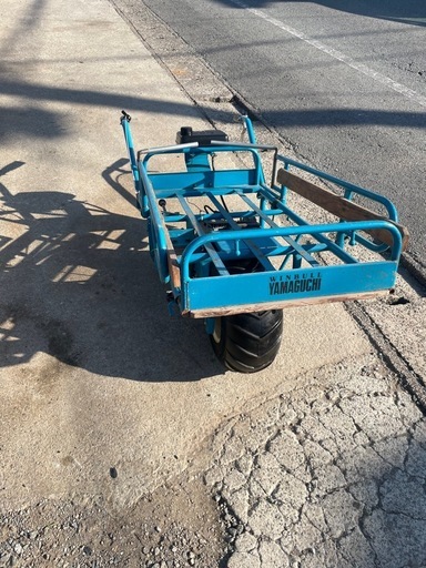 運搬車　一輪エンジン