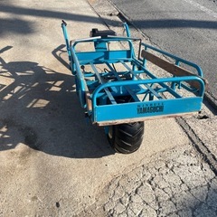 運搬車　一輪エンジンの画像