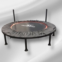 トランポリン 直径約120cm 大人用 室内用 手すり無し 折り畳み式  中古品販売 12Cの画像