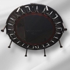 トランポリン 直径約120cm 大人用 室内用 手すり無し 折り畳み式  中古品販売 12Cの画像