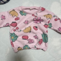 80 冬服　トレーナー　ズボンの画像