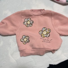 80 冬服　トレーナー　ズボンの画像