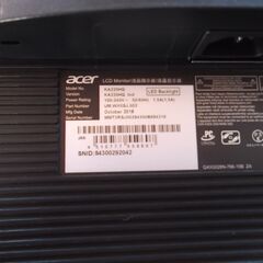 ２２インチディスプレイの画像