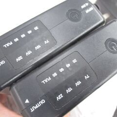 バートル BURTLE AC08-22V 空調用バッテリ 二個セット 充電器x1付 22V 中古品 【ハンズクラフト宜野湾店】の画像