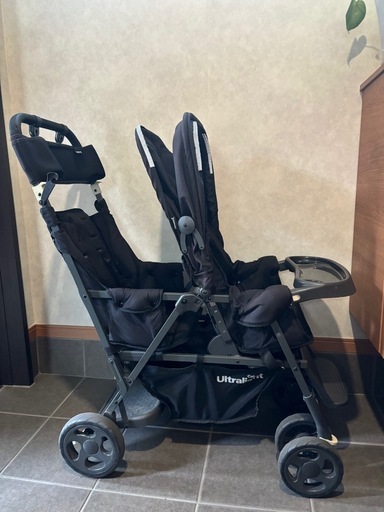 2人乗りベビーカー (ねるるん) 西春のベビー用品《ベビーカー、バギー