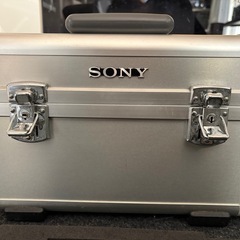 SONY 3CCD アルミケース 鍵付き シルバーの画像