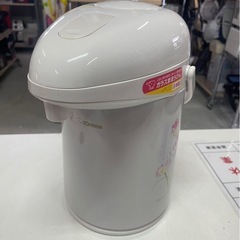 ZOJIRUSHI　象印　ガラスマホービン　押すだけポット　AB-RB22-FC　エレガンスフラワー　保温　保冷　2.2L　中古　③の画像