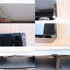 テレビボード　ローボード　テレビ台　幅150㎝　リビングボード　引き出し　ブラック　スタイリッシュ　引取り歓迎の画像