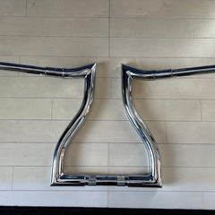 LAチョッパーズ ハーレー ハンドル クロームの画像