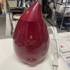 APIX INTL　アピックスインターナショナル　AHD-042　超音波式アロマ加湿器　Shizuku mini　ルビーレッド　2022年製　稼働確認済　中古　③の画像