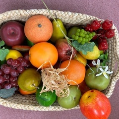 フェイクフルーツ1カゴの画像