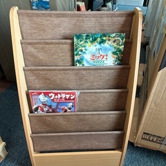 本棚 マガジンラック 絵本収納の画像