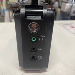 未使用　TOSHIBA　東芝　FM/AM　ステレオラジオ　TY-SR66　2022年製　高音質　LEDスポットライト　ブラック　稼働確認済　未使用品　③の画像