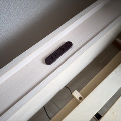 【ベットフレーム/シングル/コンセント付き】の画像