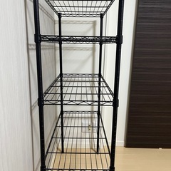 【締め切ります】スチールラックの画像