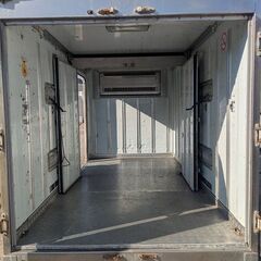♪八街A区SP79♪物置♪コンテナ♪スライドドア♪断熱材あり♪アルミ冷蔵箱♪の画像