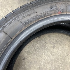165/55R15 スタッドレスタイヤ ナンカン コルサファの画像