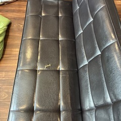 カリモク風　3人掛け　ソファーの画像