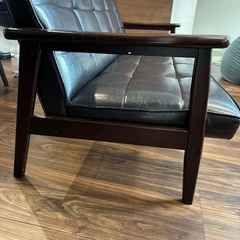 カリモク風　3人掛け　ソファーの画像