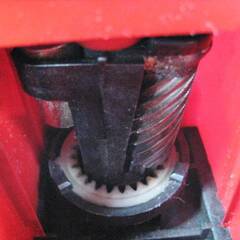 ナショナル　電気えんぴつ削り　KP-S1　動作良好　ケズリすぎストップ機能　昭和レトロ　電動鉛筆削り　Nationalの画像