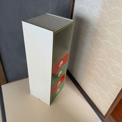 0円引き取り限定 昭和レトロ　カラーボックス の画像