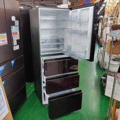 【愛品倶楽部柏店】 AQUA アクア 2021年製 430L 4ドア 冷凍冷蔵庫 AQR-VZ43Kの画像