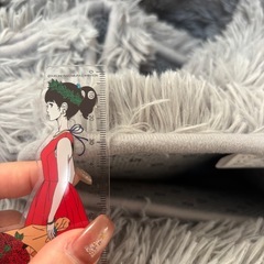 【新品未使用】シャギーラグマット　180×180の画像