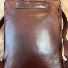 マザーハウスMOTHER HOUSEアンティークスクエアバックパックナップザックリックサックルックザックサブリュックナップサックバックパックデイパックビジネスリュックサックダークブラウン焦げ茶色ユニセックス男女兼用メンズ男性用紳士レディース女性用婦人ウィメンズの画像