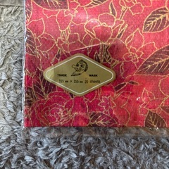 紙ナプキン　開封済みの画像