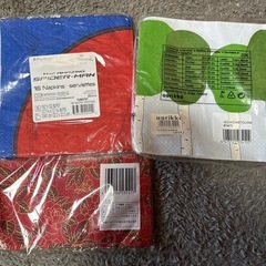 紙ナプキン　開封済みの画像