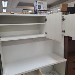 食器棚　白の画像